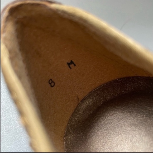 Stuart Weitzman Gabby Gold Sequin Ballet Flat - Picture 6 of 9